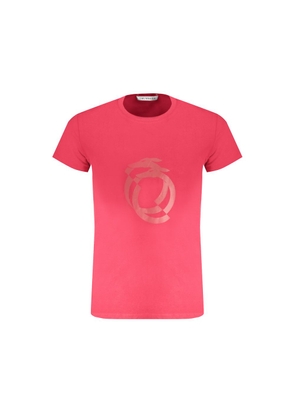 Red Cotton T-Shirt - M