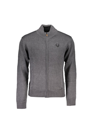 Gianmarco Venturi Gray Cotton Sweater - XL