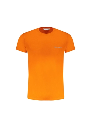Orange Cotton T-Shirt - L