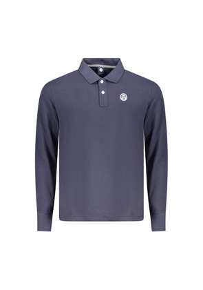 North Sails Blue Cotton Polo Shirt - M