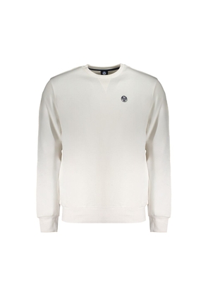 White Cotton Sweater - M