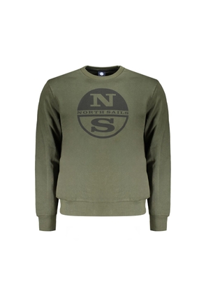 Green Cotton Sweater - XL