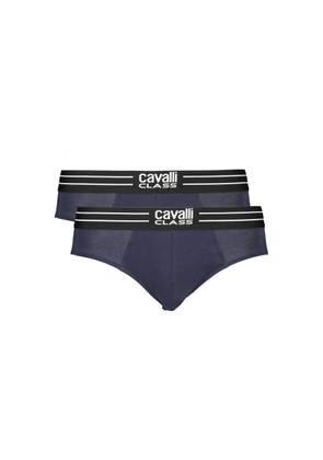 Blue Cotton Men Underwear - M
