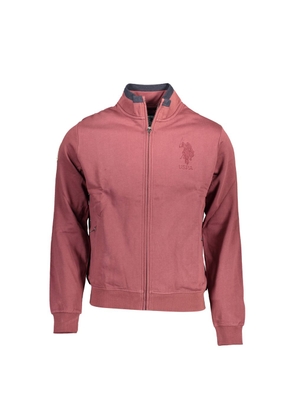 Purple Cotton Men Sweater - XL