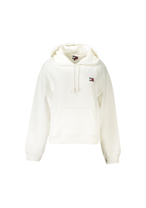 White Cotton Women Sweater - XS