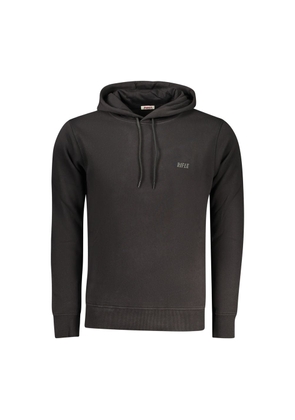 Rifle Black Cotton Sweatshirt - XXL