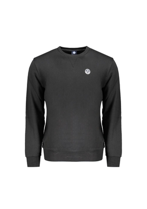 Black Cotton Sweater - M