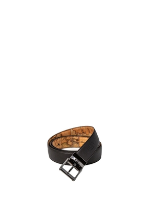 Alviero Martini Prima Classe Brown Leather Belt - 105 cm / 42 Inches