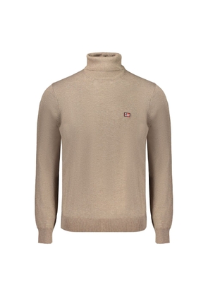 Brown Polyester Sweater - XXL