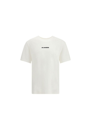 Jil Sander Cream Cotton T-Shirt - M