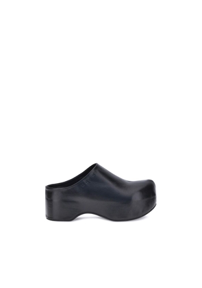 Leather Sabots - EU36/US6