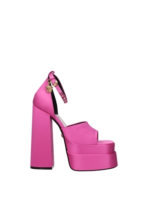 Pink Satin Sandal - EU37/US7