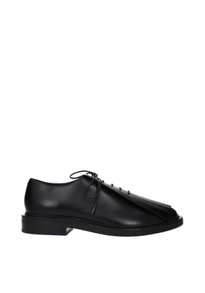 Black Leather Oxfords And Derby - EU36.5/US6.5