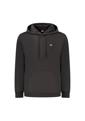 Black Cotton Men Sweater - XXL