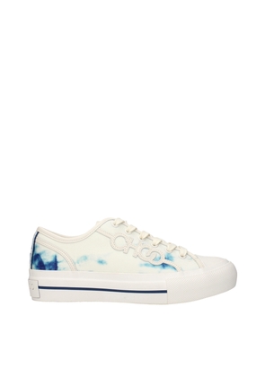 Jimmy Choo Beige Fabric Low Tops - EU37/US7