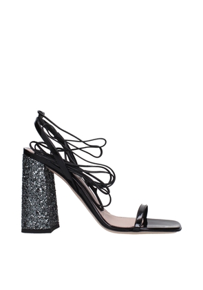 Black Leather Sandal - EU37/US7