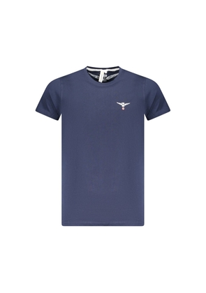 Blue Cotton T-Shirt - M