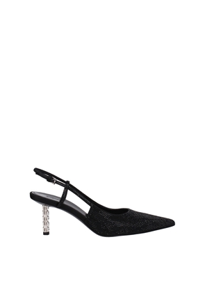 Black Fabric Sandal - EU36.5/US6.5