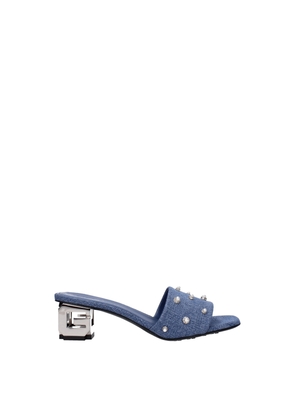 Blue Fabric Sandal - EU37/US7