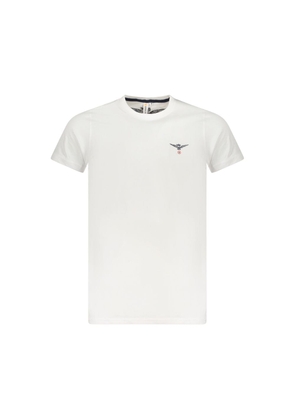 White Cotton T-Shirt - M