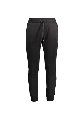 Napapijri Black Cotton Pant - L