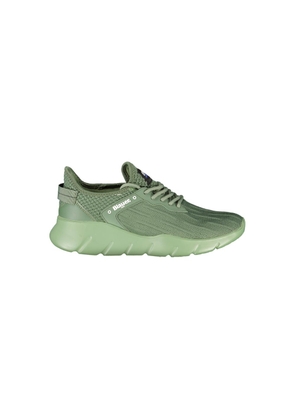Green Polyester Men Sneaker - EU40/US7