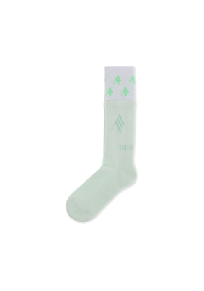 The Attico Green Cotton Socks - S-M