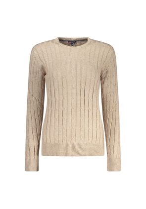 Norway 1963 Beige Viscose Women Sweater - XL