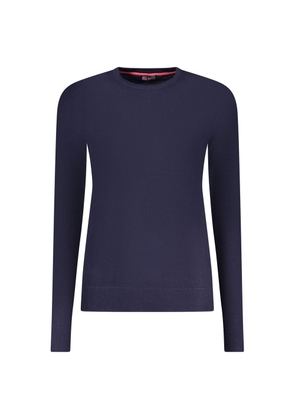 Norway 1963 Blue Polyester Sweater - L