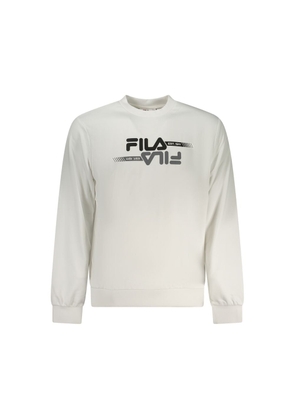Fila White Polyester Men's Sweatshirt - M