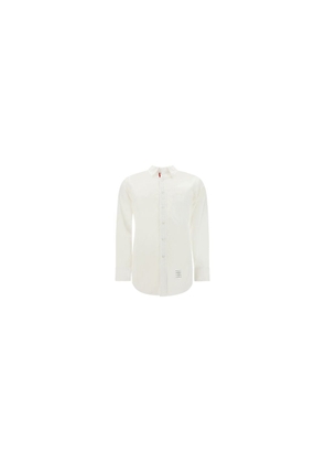 Thom Browne White Cotton Dress Shirt - 4
