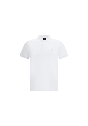 Fendi White Cotton Polo Shirt - L