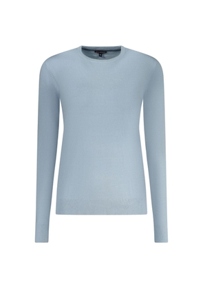 Norway 1963 Blue Polyester Sweater - L