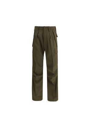 Tom Ford Green Cashmere Cargo Pants - W31