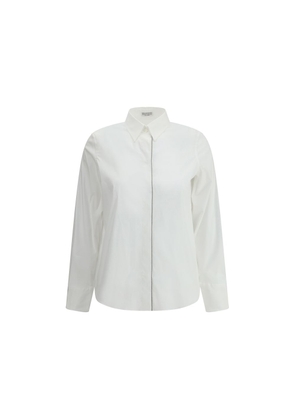 Brunello Cucinelli White Cotton Dress Shirt - XL