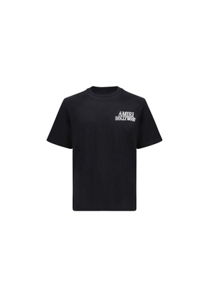 Amiri Black Cotton T-Shirt - S