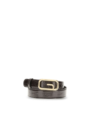 Gucci Brown Calf Leather Bos Taurus Regular Belt - 80 cm / 32 Inches