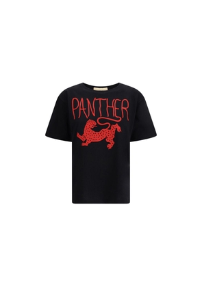 Valentino Black Cotton T-Shirt - S