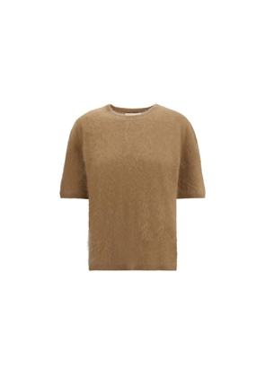 Lisa Yang Brown Cashmere Sweatshirt - 1