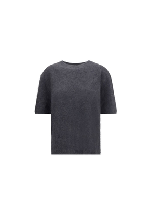 Lisa Yang Gray Cashmere Sweatshirt - 2