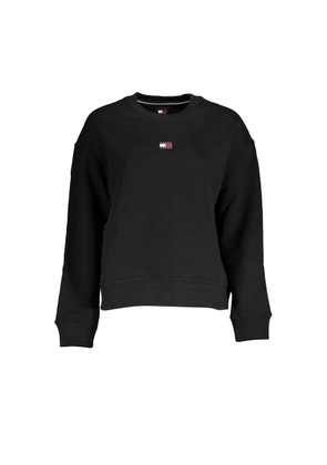 Tommy Hilfiger Black Cotton Sweatshirt - L