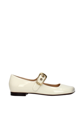 Chloé Beige Leather Ballet Flats - EU36.5/US6.5