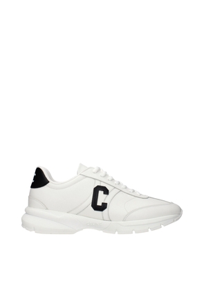 Celine White Leather Athletic Sneakers - EU45/US12