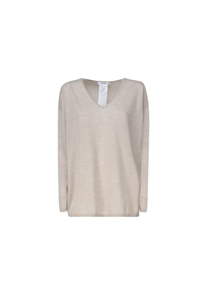 Max Mara Beige Cashmere Cashmere Sweater - S