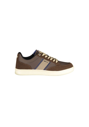 Gas Marrone Polyurethane Men Sneaker - EU45/US12
