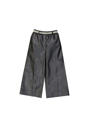 Stella McCartney Black Leather Pants - 40
