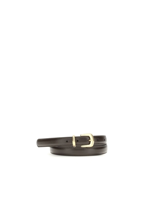 The Row Brown Calf Leather Bos Taurus Regular Belt - 90 cm / 36 Inches