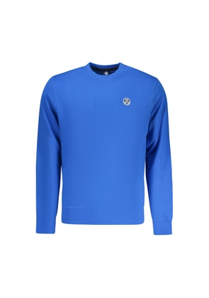 North Sails Blue Cotton Mens Sweatshirt - XL