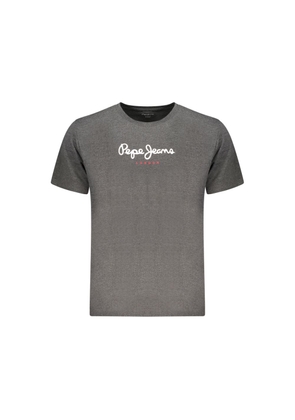 Pepe Jeans Gray Cotton Sportswear - M