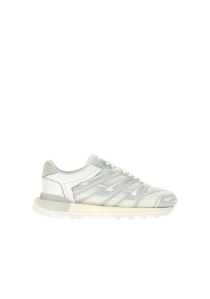 Maison Margiela White Fabric Athletic Sneakers - EU42/US9